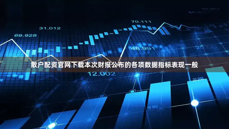 散户配资官网下载　　本次财报公布的各项数据指标表现一般